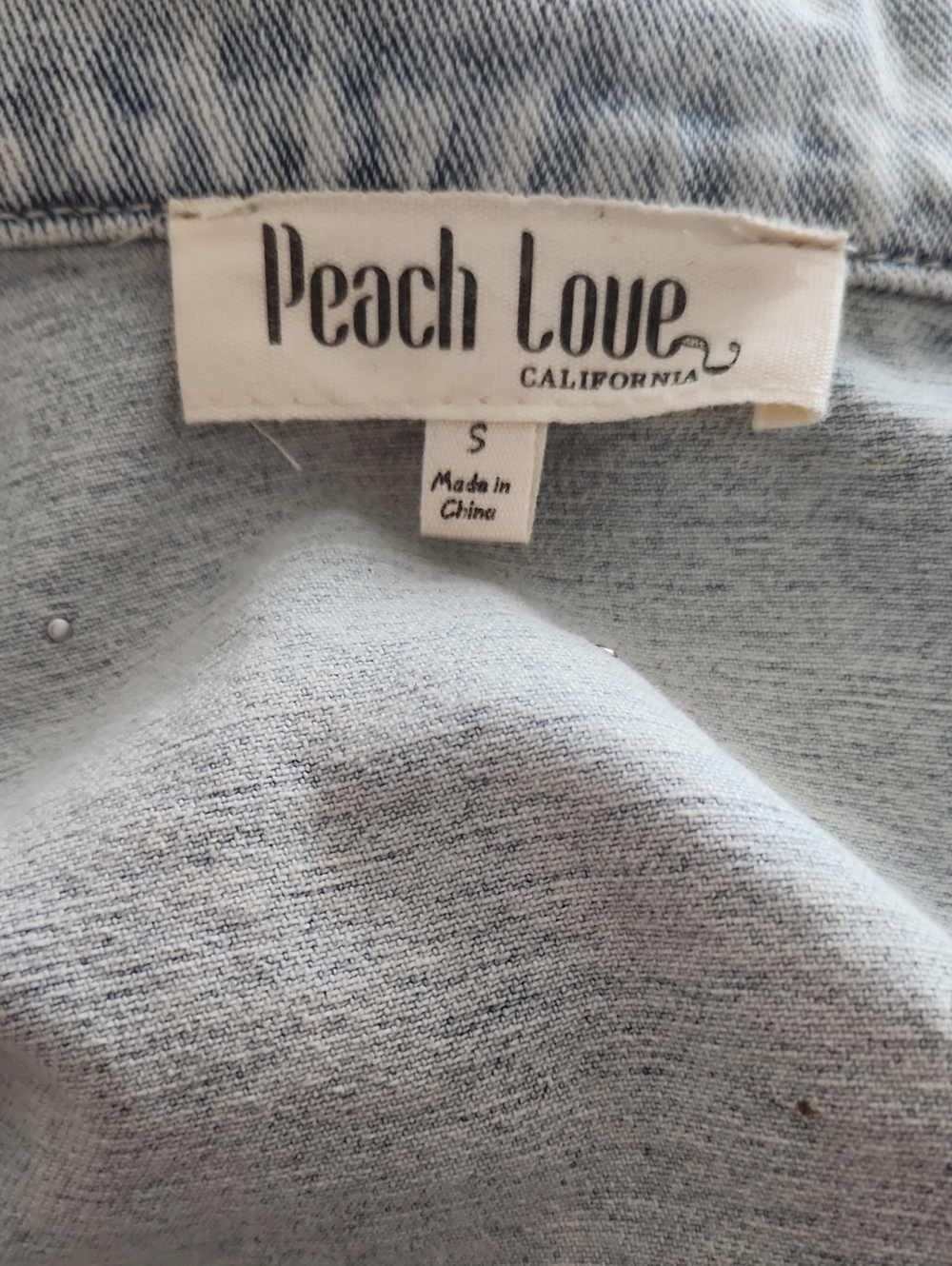 Womens Nwot Embellished Denim Jacket